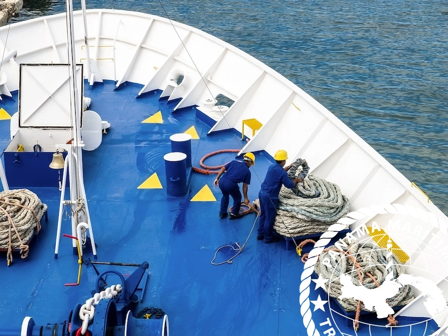 Conocer las funciones de un marinero ordinario tanto en cubierta como en la sala de máquinas. Apoyar en maniobras de atraque, desatraque, fondeo y remolque, y en el mantenimiento preventivo de la cubierta, la estructura del buque y la sala de máquinas. Conocer las responsabilidades relacionadas con la gestión de seguridad y la protección del medio ambiente marino.